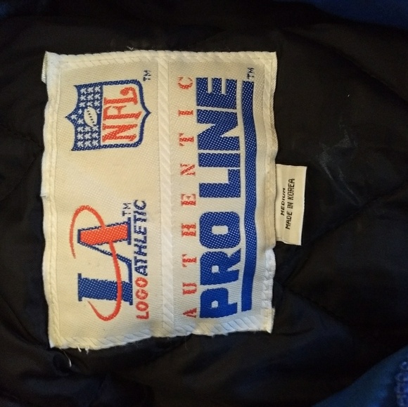 SOLD💥Vintage Logo Athletic Colts Proline Jacket - Picture 3 of 8